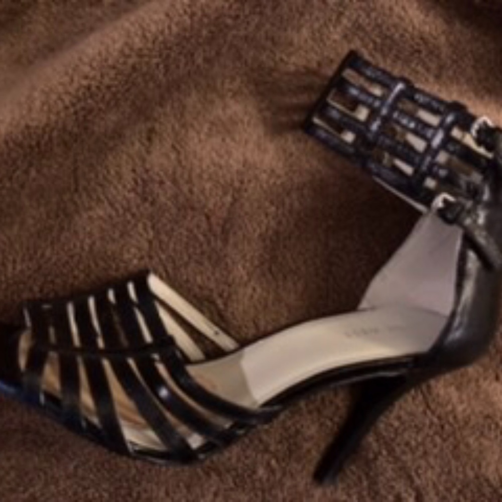 Black Nine West Radiant Sandal